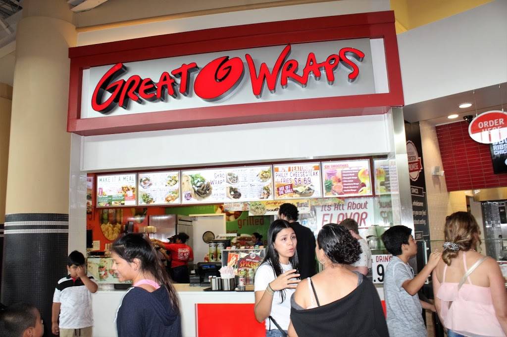 Great Wraps | restaurant | POTOMAC MILLS, 2700 Potomac Mills Cir, Woodbridge, VA 22192, USA | 5715723431 OR +1 571-572-3431