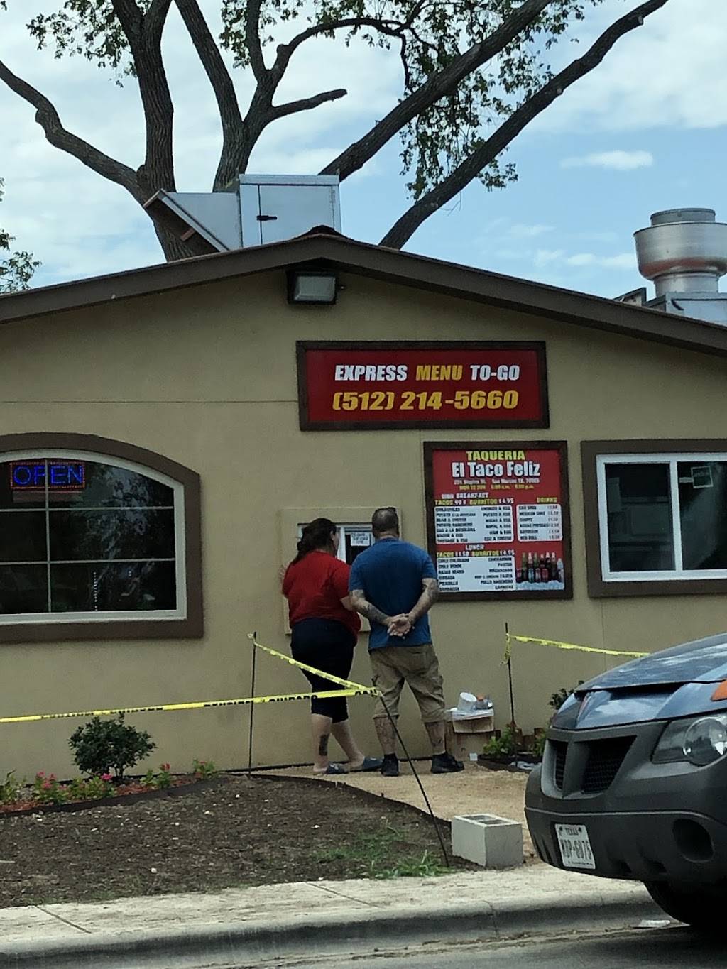 Taqueria El Taco Feliz | restaurant | 201 Staples Rd, San Marcos, TX 78666, USA | 5122145660 OR +1 512-214-5660