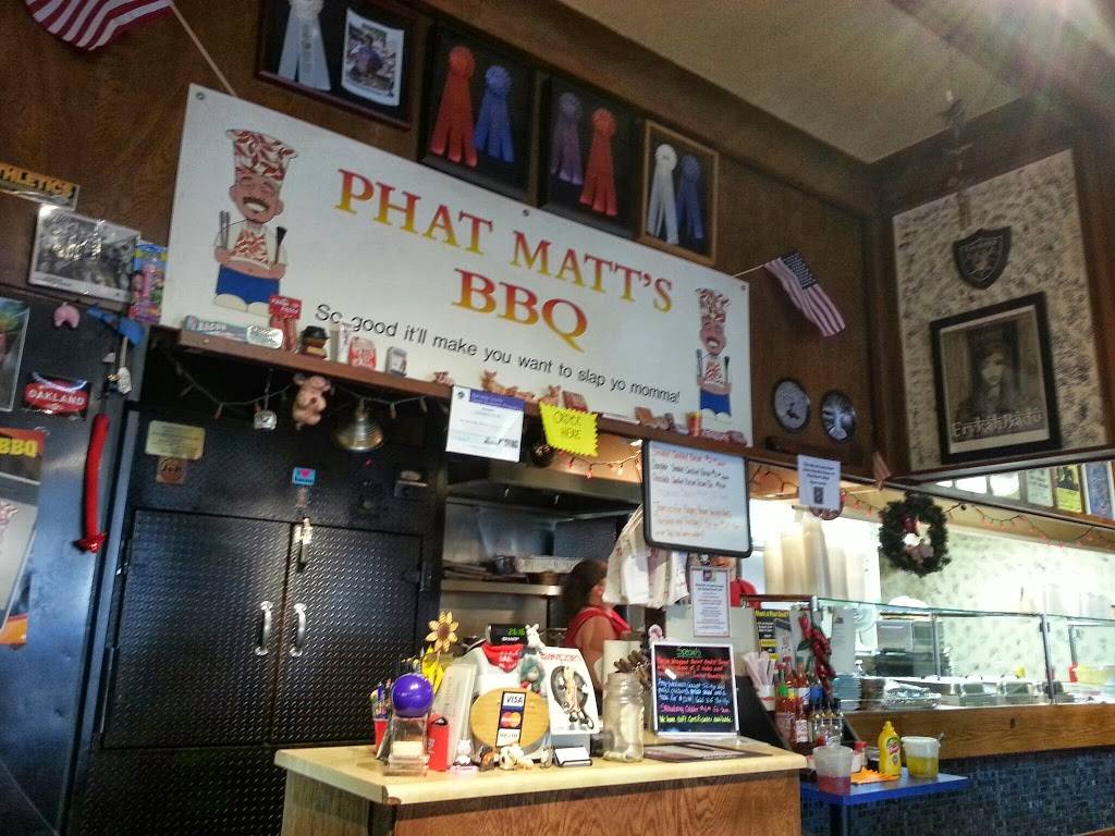 Phat Matts BBQ | restaurant | 3415 Telegraph Ave, Oakland, CA 94609, USA | 5108797294 OR +1 510-879-7294