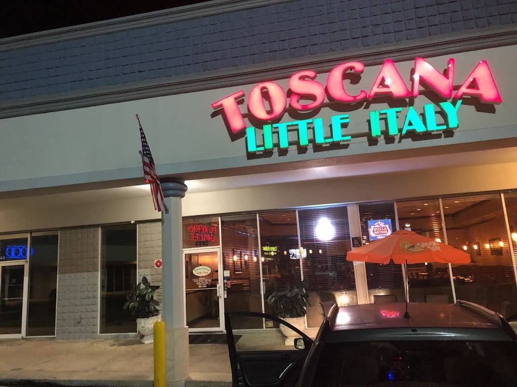 Toscana Little Italy | restaurant | 4440 Hendricks Ave, Jacksonville, FL 32207, USA | 9049001059 OR +1 904-900-1059