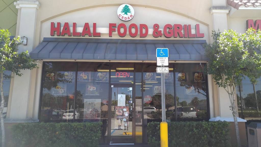 Cedar Halal Food & Deli | restaurant | 12100 E Colonial Dr, Orlando, FL 32826, USA | 4073818004 OR +1 407-381-8004