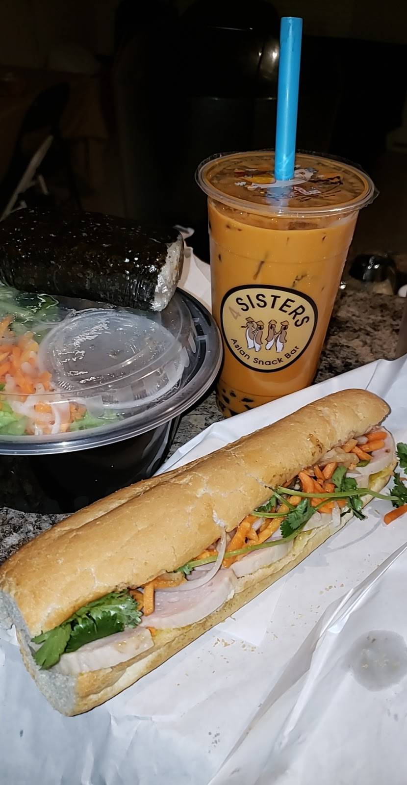 4 Sisters Asian Snack Bar | restaurant | 43670 Greenway Corporate Dr #106, Ashburn, VA 20147, USA | 5715103978 OR +1 571-510-3978