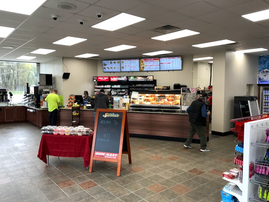 Quik Mart Convenience Stores | restaurant | 3799 Andrew Jackson Hwy, Highway 43 N, Ethridge, TN 38456, USA | 9318294069 OR +1 931-829-4069