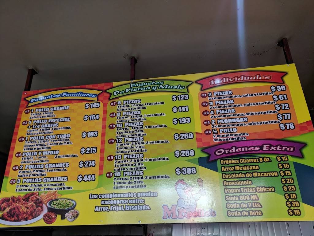 Mr. pollos | restaurant | Blvd. Industrial 19029-10, Cd Industrial, 22444 Tijuana, B.C., Mexico | 016643812043 OR +52 664 381 2043