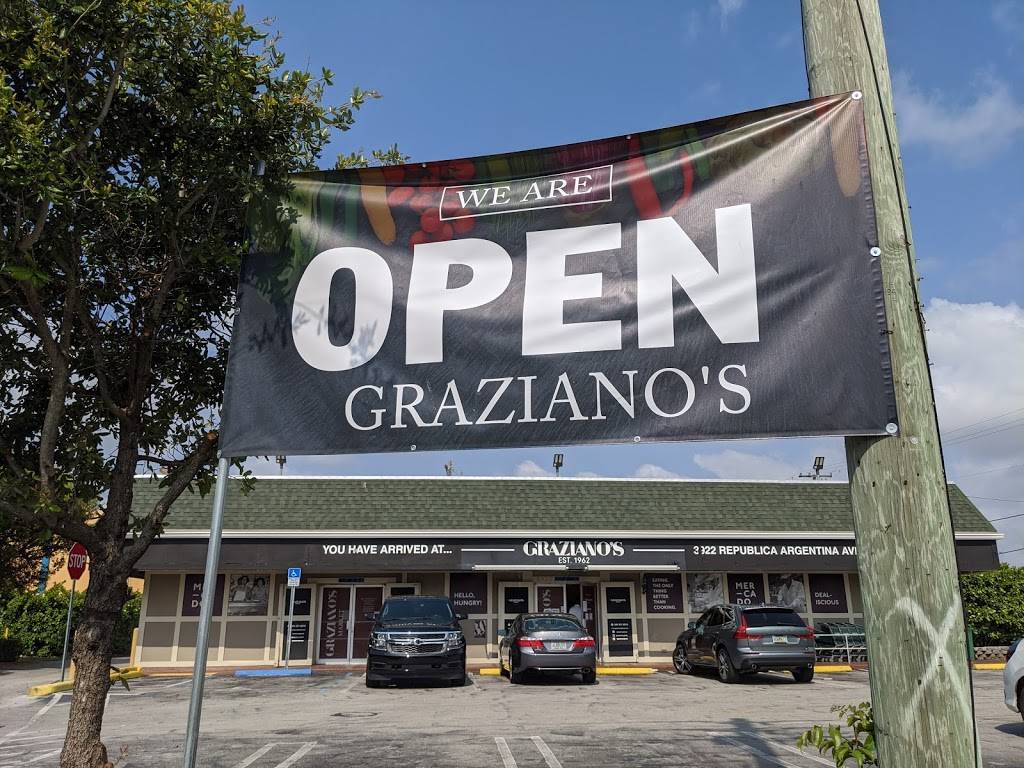 Grazianos Market Bird Road | bakery | 3922 SW 92nd Ave, Miami, FL 33165, USA | 3052216818 OR +1 305-221-6818