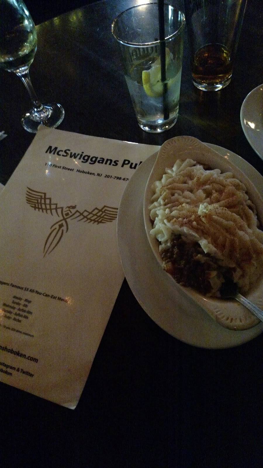 McSwiggans Pub | restaurant | 110 1st St, Hoboken, NJ 07030, USA | 2017986700 OR +1 201-798-6700