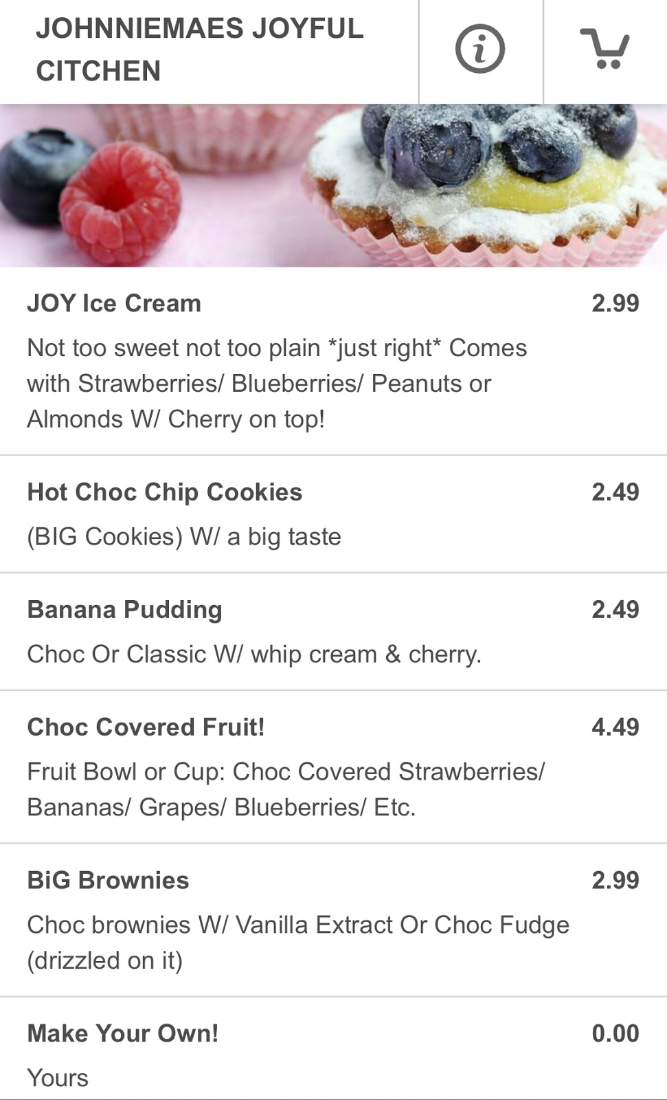 Johnniemaes Joyful Citchen | restaurant | 6820 Morrison Rd D208, New Orleans, LA 70126, USA | 5043153000 OR +1 504-315-3000