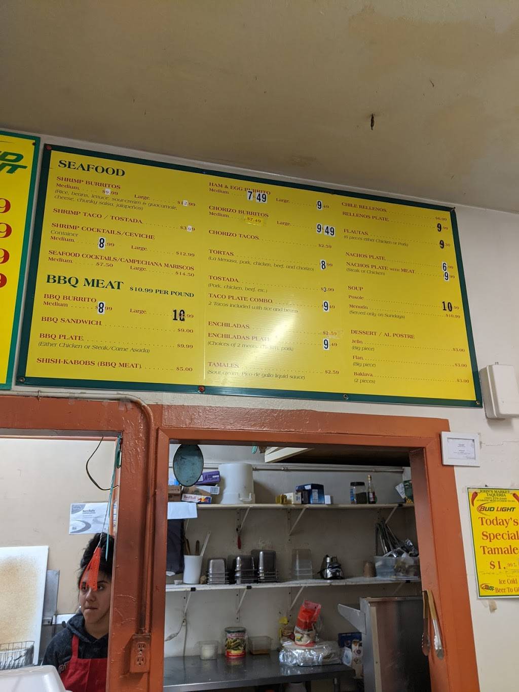 Johns Market Taqueria | restaurant | 3860 Main St, Kelseyville, CA 95451, USA | 7072792440 OR +1 707-279-2440