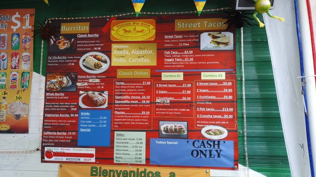 Tacos Pa Ell@ | restaurant | 1N1E23AB -22200, Portland, OR 97211, USA | 5039605858 OR +1 503-960-5858