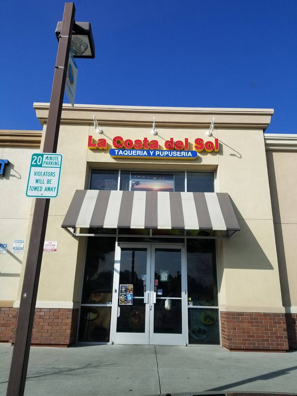 La Costa Del Sol | restaurant | 2951 Monterey Rd, San Jose, CA 95111, USA | 4082265300 OR +1 408-226-5300