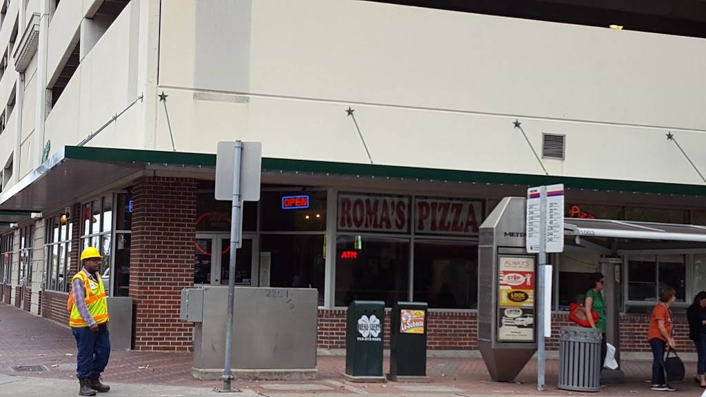Romas Pizza | restaurant | 233 Main St, Houston, TX 77002, USA | 7132221184 OR +1 713-222-1184