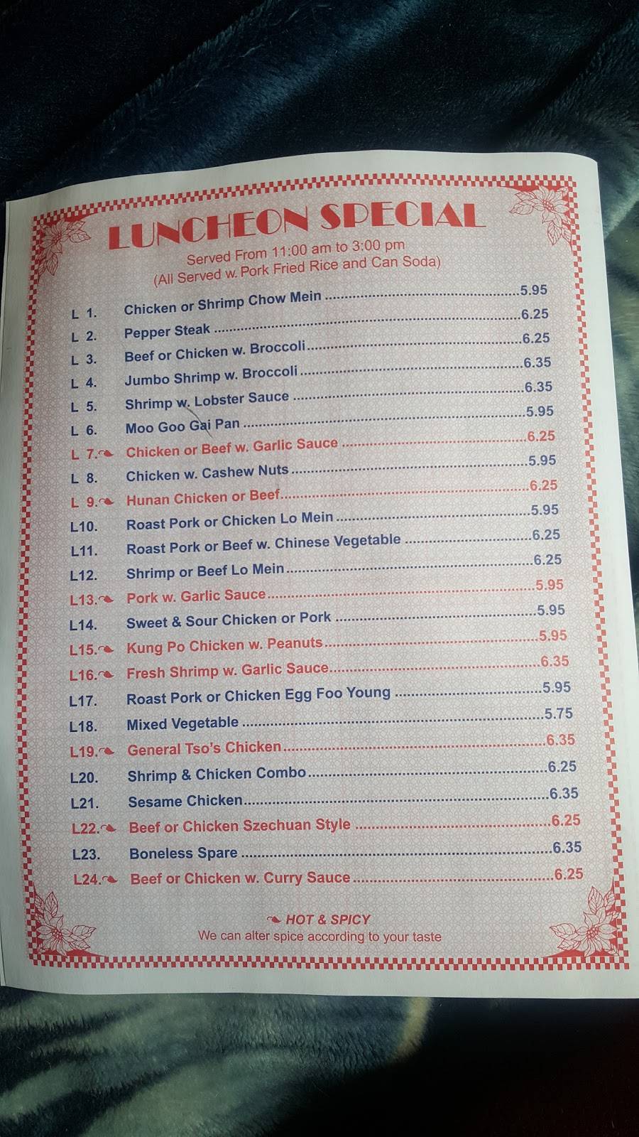 Great Dragon | restaurant | 470 N Main St, Spring Grove, PA 17362, USA | 7172259375 OR +1 717-225-9375