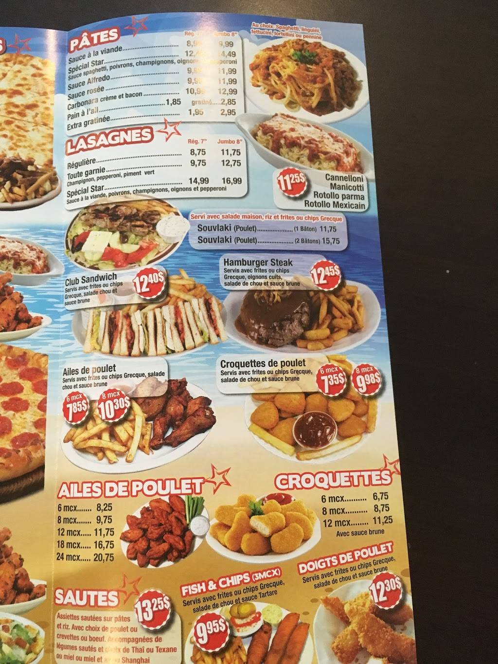 Star Pizza | restaurant | 19 Rue Authier, Granby, QC J2G 7X1, Canada | 4503617777 OR +1 450-361-7777