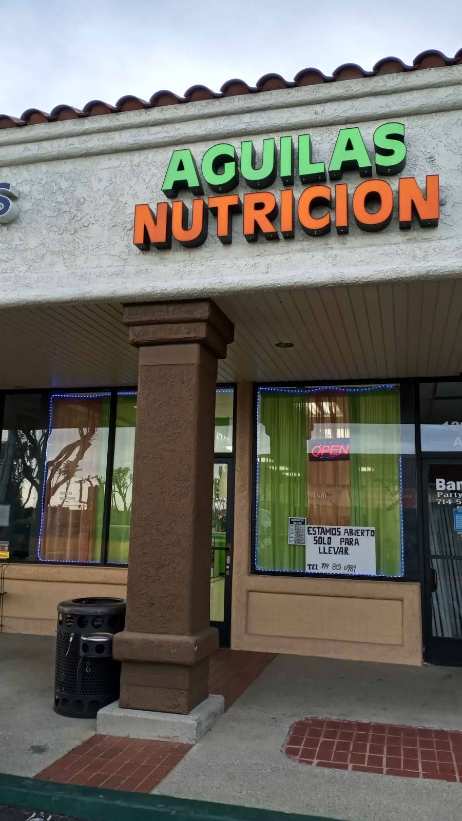 Águilas Nutricion | restaurant | 12901 Harbor Blvd A2A, Garden Grove, CA 92840, USA | 7148050989 OR +1 714-805-0989