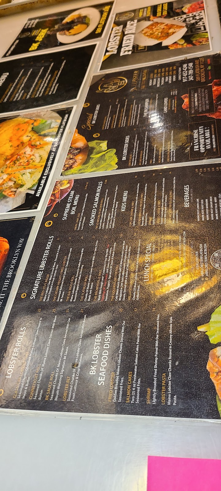 BK Lobster | restaurant | 589 Flatbush Ave, Brooklyn, NY 11225, USA | 3477891548 OR +1 347-789-1548