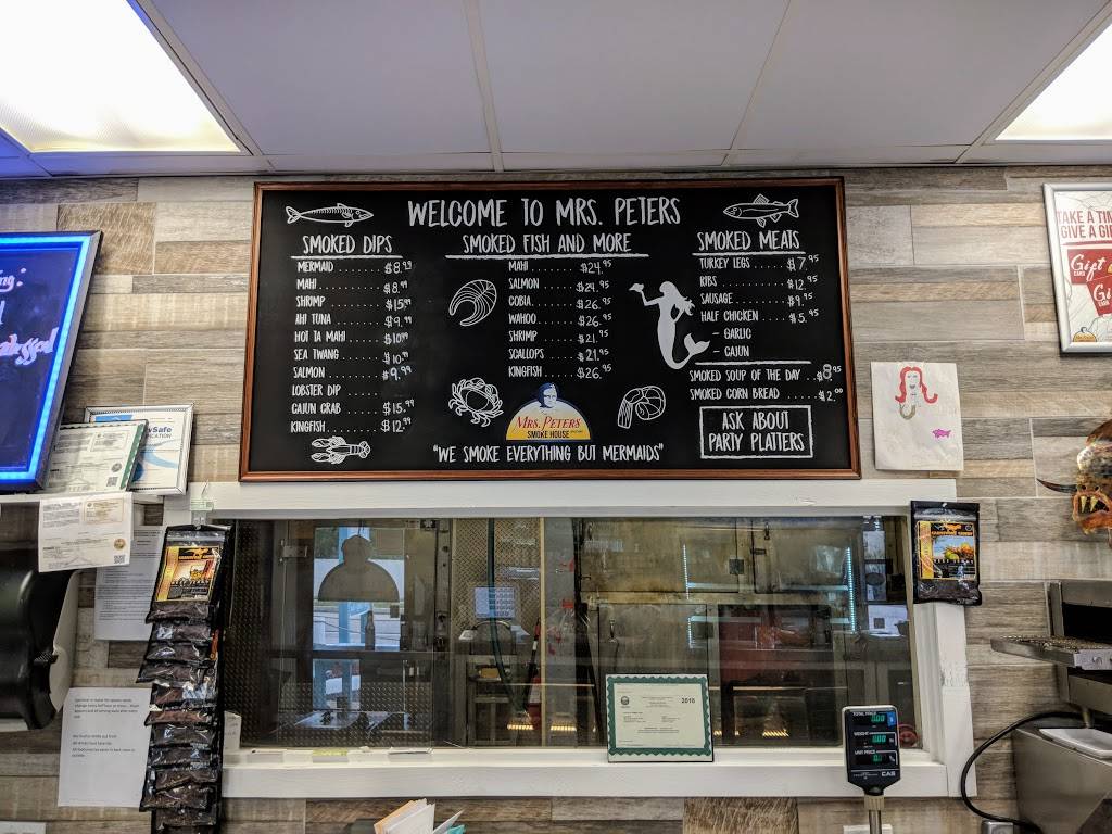 Mrs Peters Smoke House | restaurant | 1500 NE Dixie Hwy, Jensen Beach, FL 34957, USA | 7723342184 OR +1 772-334-2184