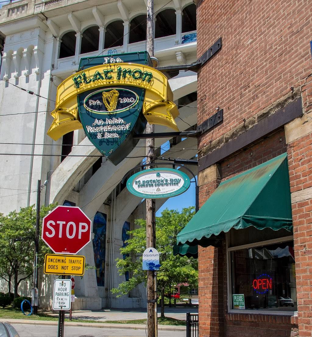 Flat Iron Cafe | restaurant | 1114 Center St, Cleveland, OH 44113, USA | 2166966968 OR +1 216-696-6968