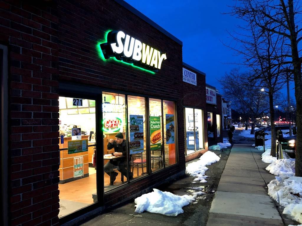 Subway | meal takeaway | 271 Broadway, Somerville, MA 02145, USA | 6177643185 OR +1 617-764-3185