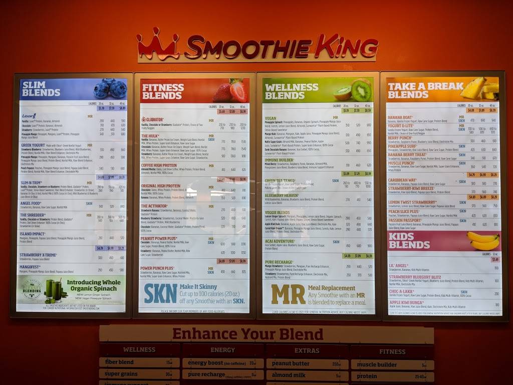 Smoothie King | restaurant | 603 E Coliseum Blvd, Fort Wayne, IN 46805, USA | 2604443048 OR +1 260-444-3048