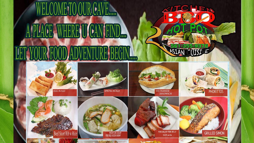 BBQ Kitchen and Hot Pot | restaurant | 2911 N Military Trl # E, West Palm Beach, FL 33409, USA | 5617290672 OR +1 561-729-0672