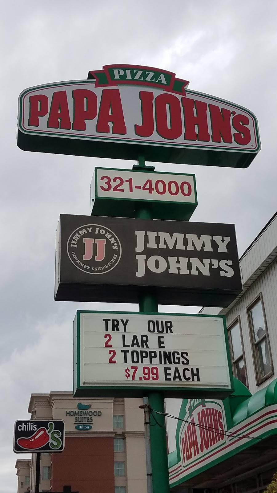 Papa Johns Pizza | restaurant | 2316 West End Ave, Nashville, TN 37203, USA | 6153214000 OR +1 615-321-4000