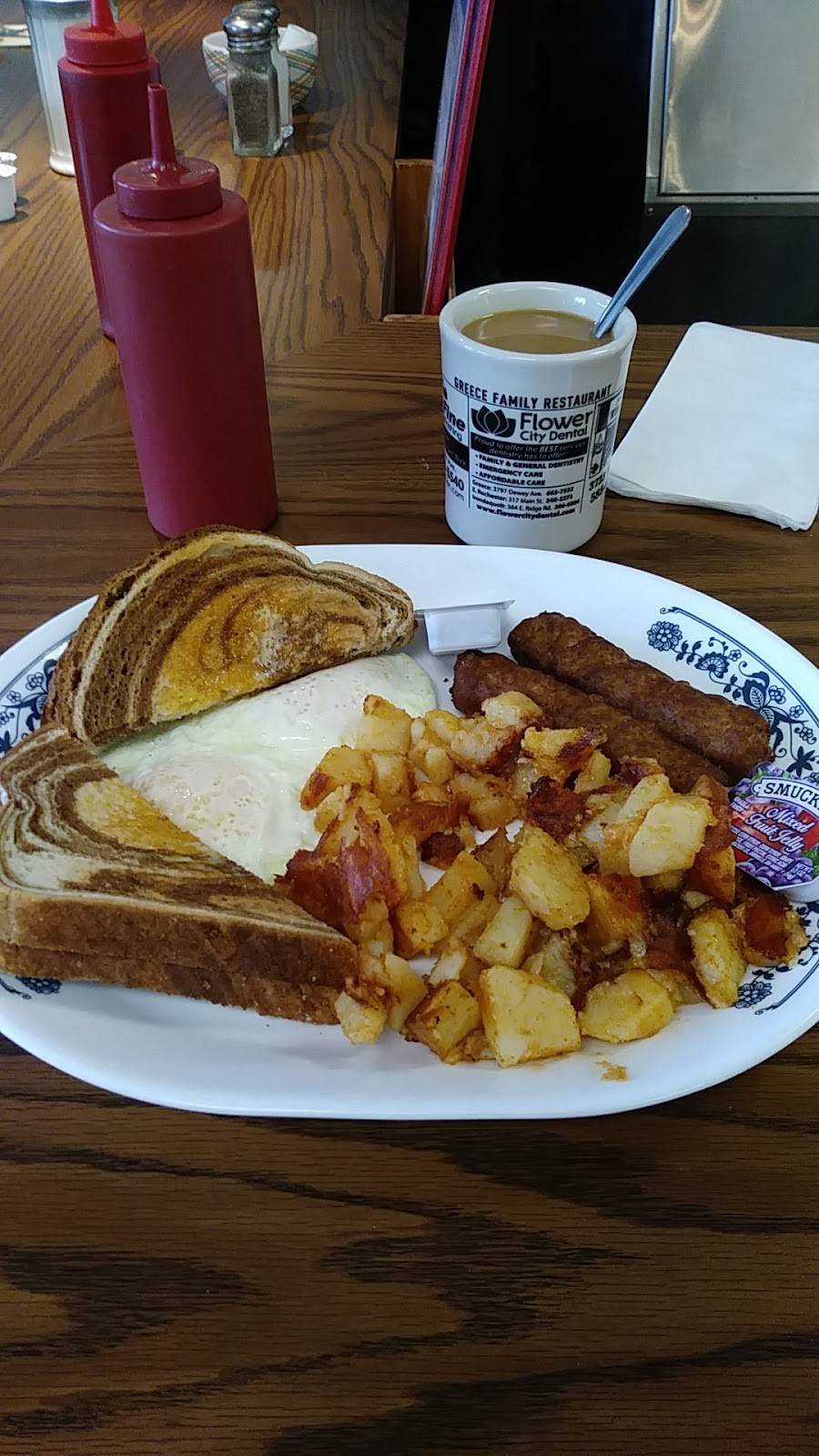 Greece Family Restaurant | restaurant | 3832 Dewey Ave, Rochester, NY 14616, USA | 5856631980 OR +1 585-663-1980