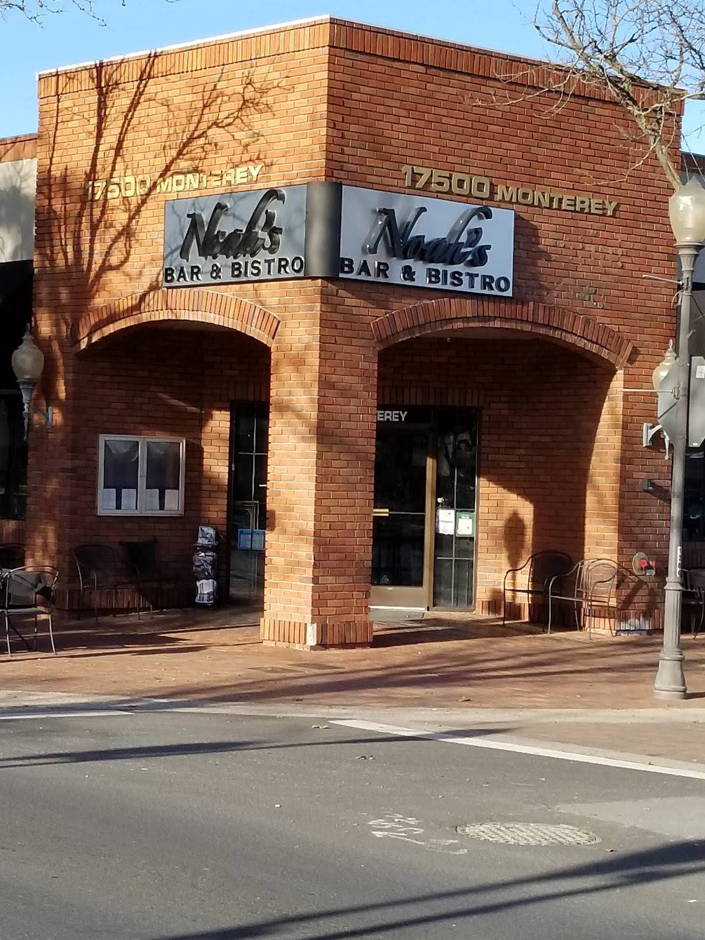 Noah’s Bar & Bistro | restaurant | 17500 Monterey Rd, Morgan Hill, CA 95037, USA | 4087792006 OR +1 408-779-2006