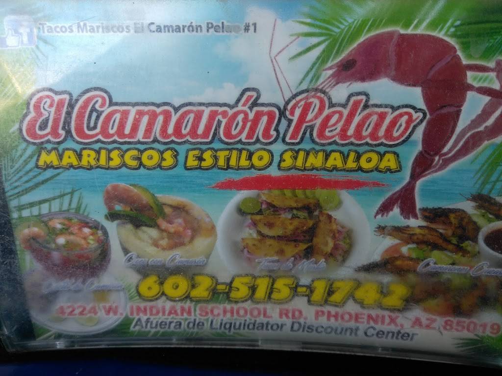 Tacos Y Mariscos El Camaron Pelao | restaurant | 4224 W Indian School Rd, Phoenix, AZ 85019, USA | 6025151742 OR +1 602-515-1742
