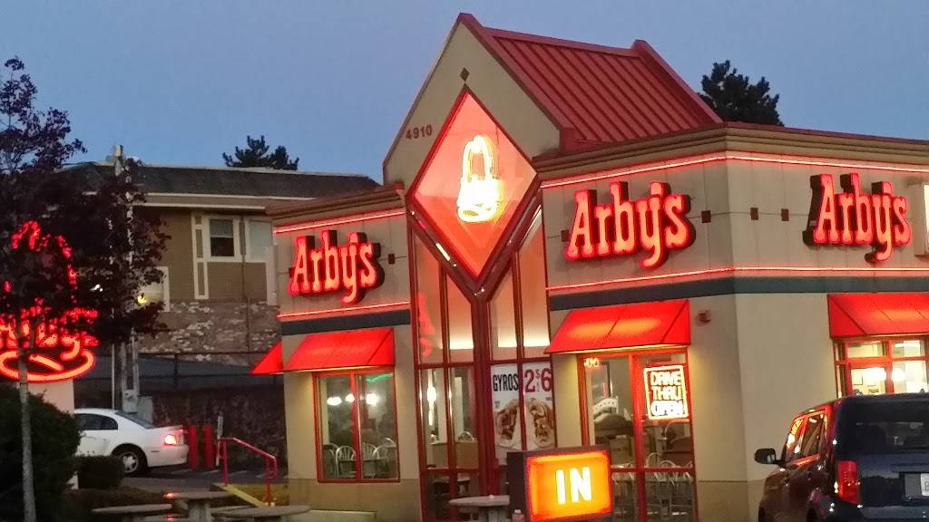 Arbys | meal takeaway | 4910 196th St SW, Lynnwood, WA 98036, USA | 4257740622 OR +1 425-774-0622