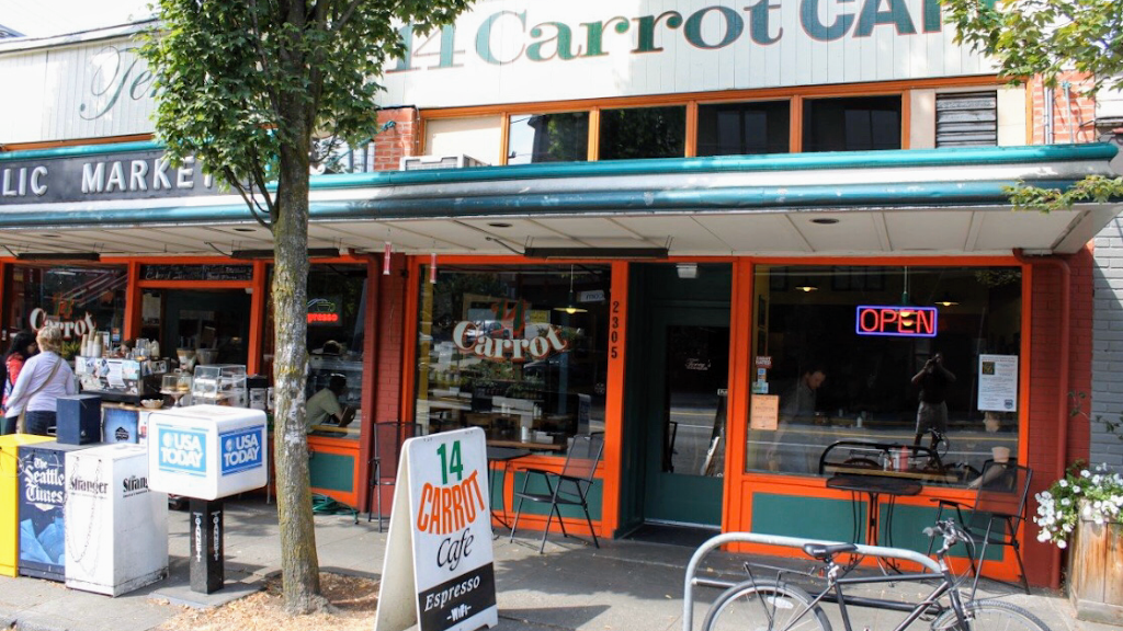 14 Carrot Cafe | restaurant | 2305 Eastlake Ave E, Seattle, WA 98102, USA | 2063241442 OR +1 206-324-1442
