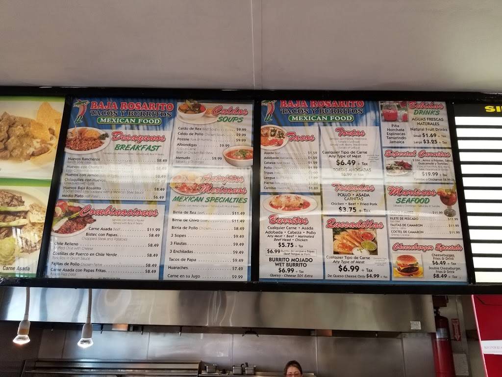 Baja Rosarito | restaurant | 4500 W Imperial Hwy, Inglewood, CA 90304, USA | 3104127512 OR +1 310-412-7512