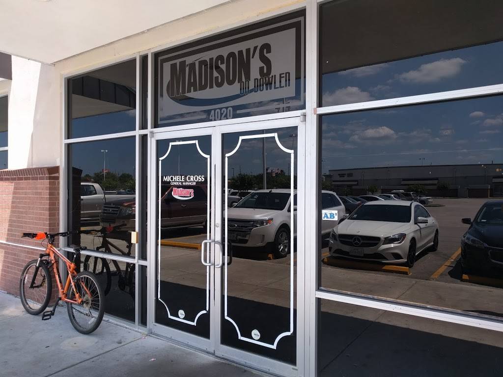 Madisons | restaurant | 4020 Dowlen Rd, Beaumont, TX 77706, USA | 4099249777 OR +1 409-924-9777