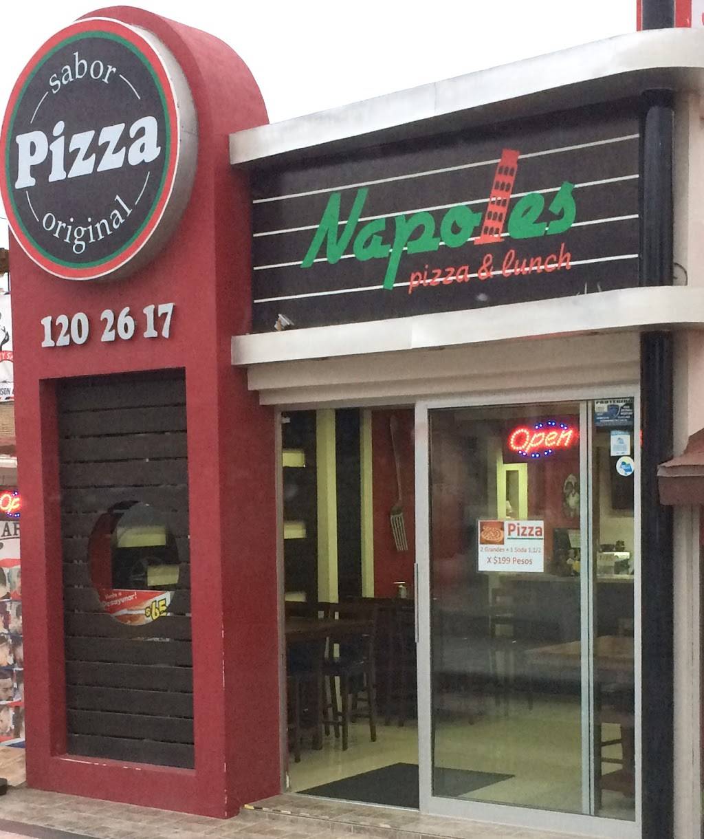 pizza & lunch Napoles | restaurant | 9, Blvd. Benito Juárez 135, Centro Playas, 22710 Rosarito, B.C., Mexico | 016611202617 OR +52 661 120 2617