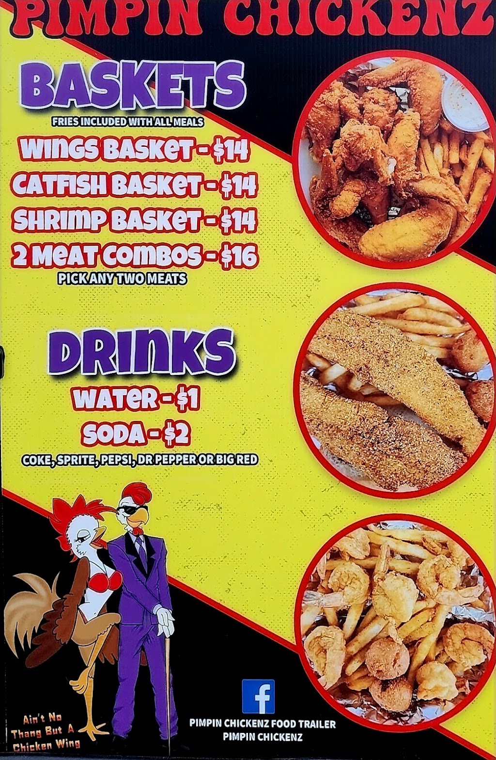 PIMPIN CHICKENZ | restaurant | 428 W Veterans Memorial Blvd, Killeen, TX 76541, USA | 2544080777 OR +1 254-408-0777