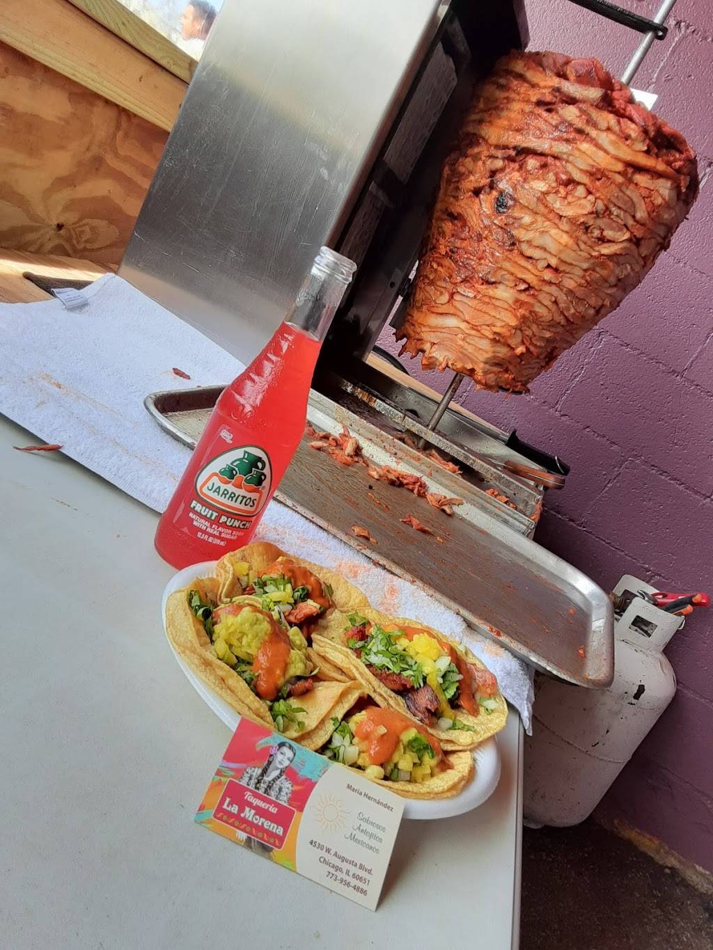 Taqueria La Morena | restaurant | 4530 W Augusta Blvd, Chicago, IL 60651, USA | 7739564886 OR +1 773-956-4886