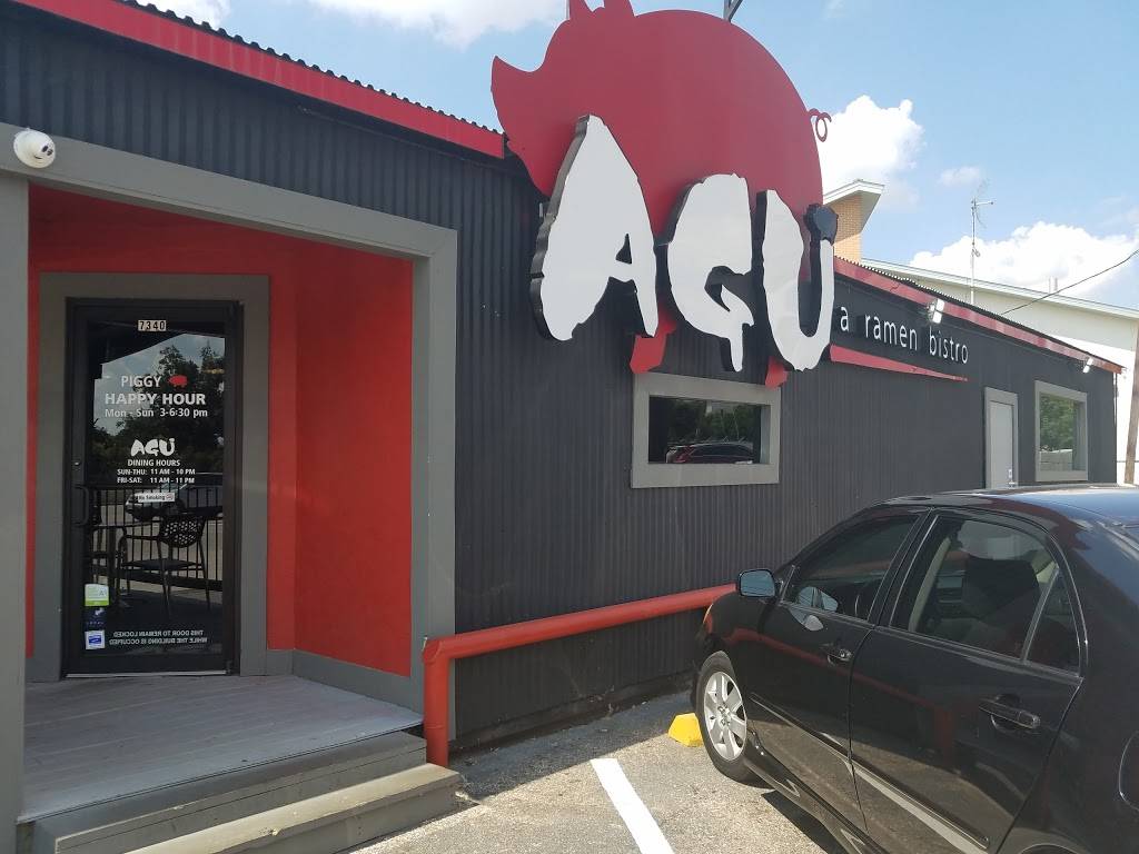 AGU Ramen - Washington Ave | restaurant | 7340 Washington Ave, Houston, TX 77007, USA | 7135885444 OR +1 713-588-5444