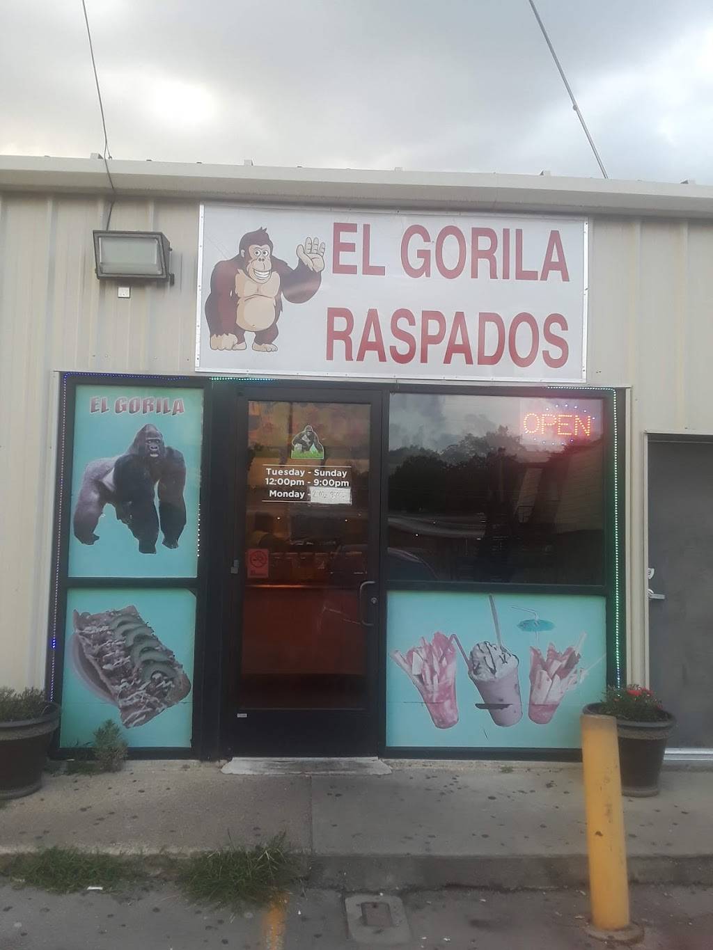 El Gorila Raspados | restaurant | 2700 Murfreesboro Pike, Antioch, TN 37013, USA | 6158384250 OR +1 615-838-4250