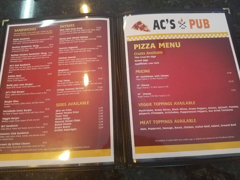 ACS Pub | restaurant | 2124 W Galena Blvd, Aurora, IL 60506, USA | 6309077795 OR +1 630-907-7795