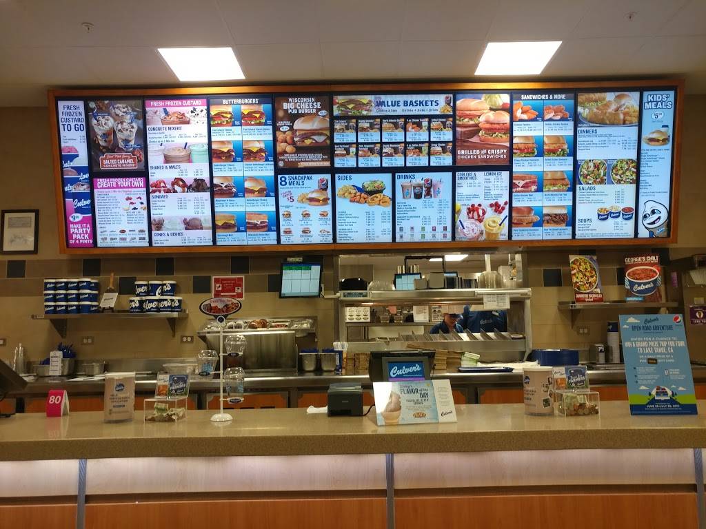 Culvers | restaurant | 332 Division St N, Stevens Point, WI 54481, USA | 7155446684 OR +1 715-544-6684