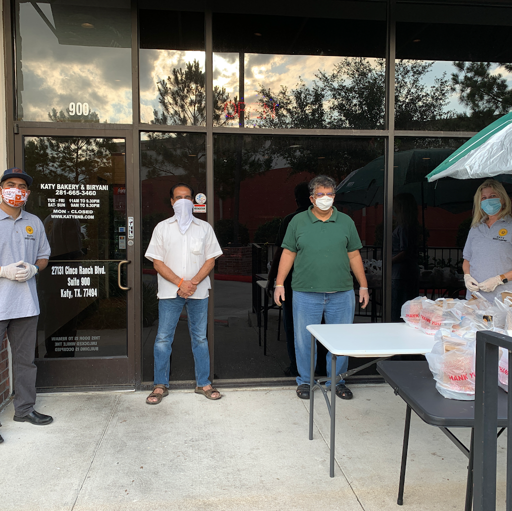 Katy Bakery & Biryani | restaurant | 27131 Cinco Ranch Blvd #900, Katy, TX 77494, USA | 2816653346 OR +1 281-665-3346