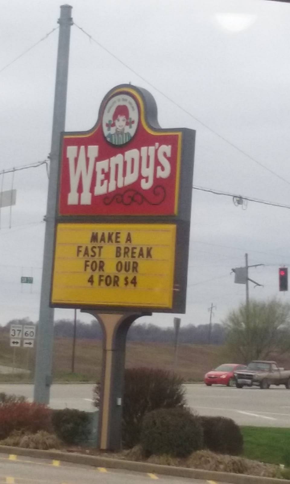 Wendys | restaurant | 2880 IN-37, Mitchell, IN 47446, USA | 8128491398 OR +1 812-849-1398