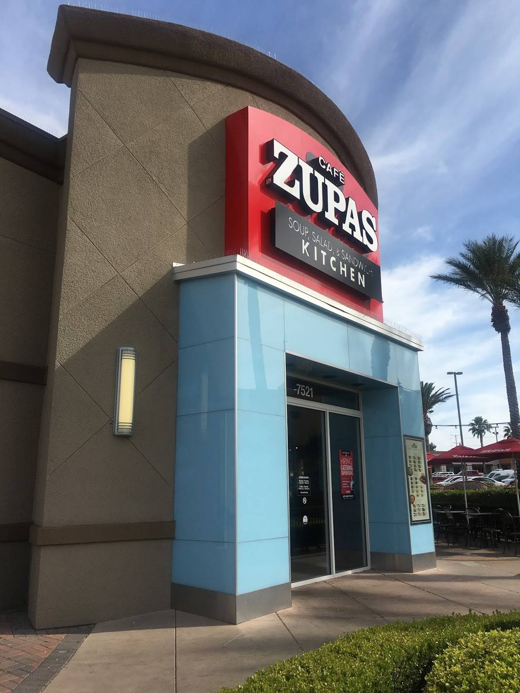 Café Zupas | meal takeaway | 7521 W Lake Mead Blvd, Las Vegas, NV 89128, USA | 7027636550 OR +1 702-763-6550