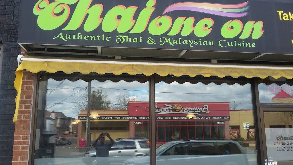Thai One On | restaurant | 2070 Avenue Rd, North York, ON M5M 4A6, Canada | 4164876100 OR +1 416-487-6100