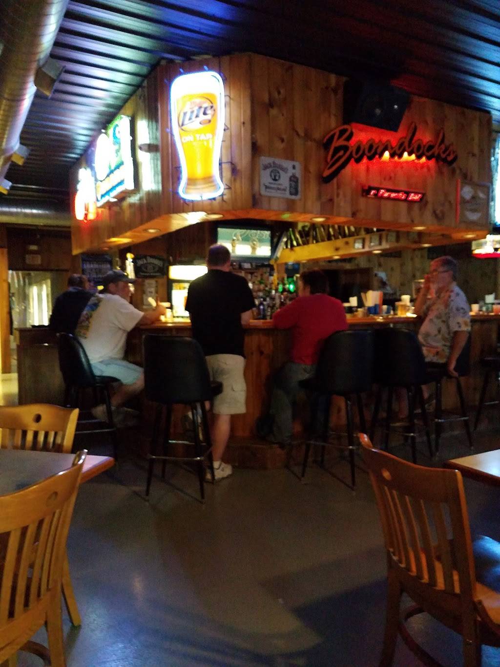 Boondocks | restaurant | 1218, 249 N Central St, Gilman, IL 60938, USA | 8152654100 OR +1 815-265-4100