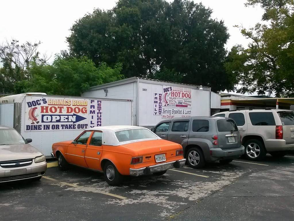 Docs Haines Road Hot Dogs | restaurant | 5461 Haines Rd N, St. Petersburg, FL 33714, USA | 7275265778 OR +1 727-526-5778