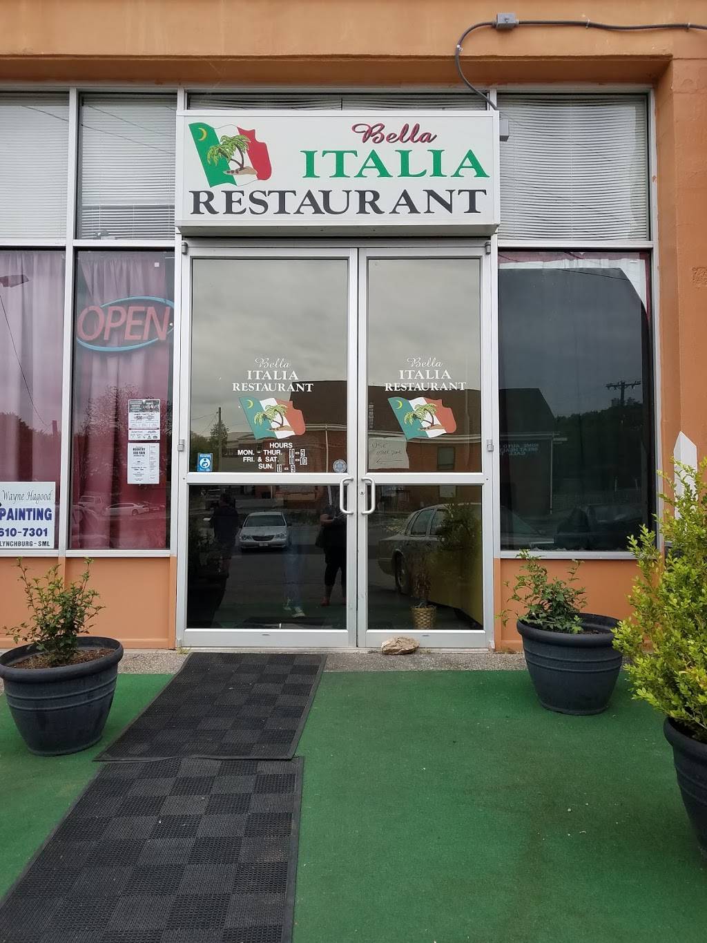 Bella Italian Restaurant | restaurant | 401 E Main St, Bedford, VA 24523, USA | 5405876677 OR +1 540-587-6677