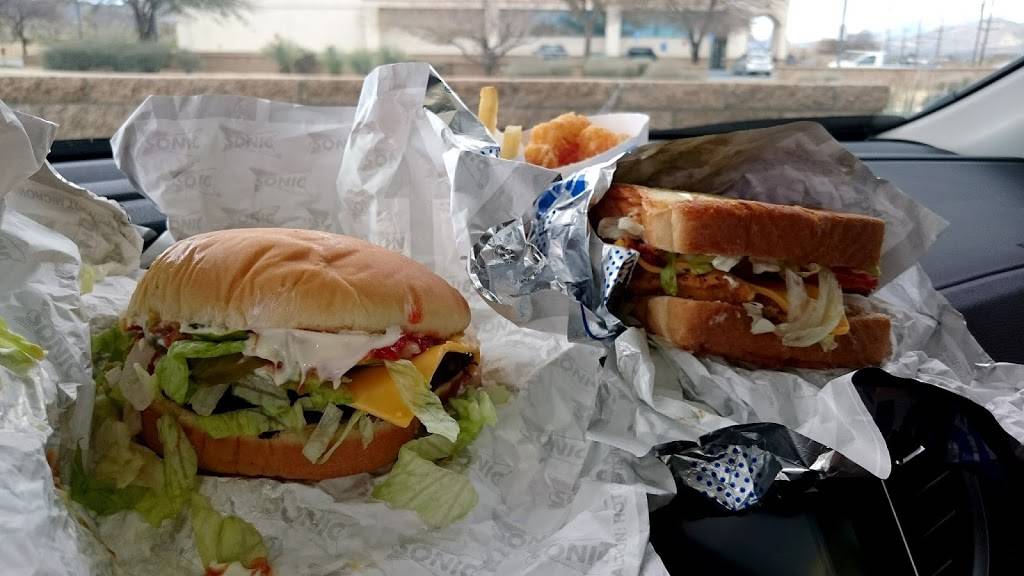 Sonic Drive-In | restaurant | 58145 Twentynine Palms Highway, Yucca Valley, CA 92284, USA | 7603651190 OR +1 760-365-1190