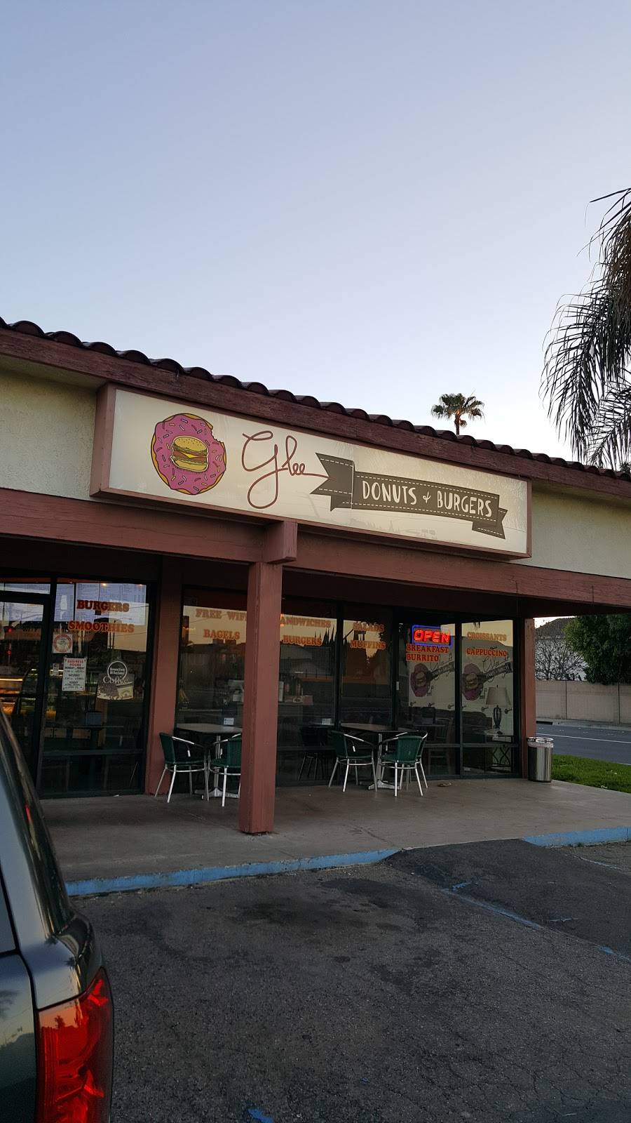 Glee Donuts & Burgers | bakery | 9475 Heil Ave a, Fountain Valley, CA 92708, USA | 7145310288 OR +1 714-531-0288