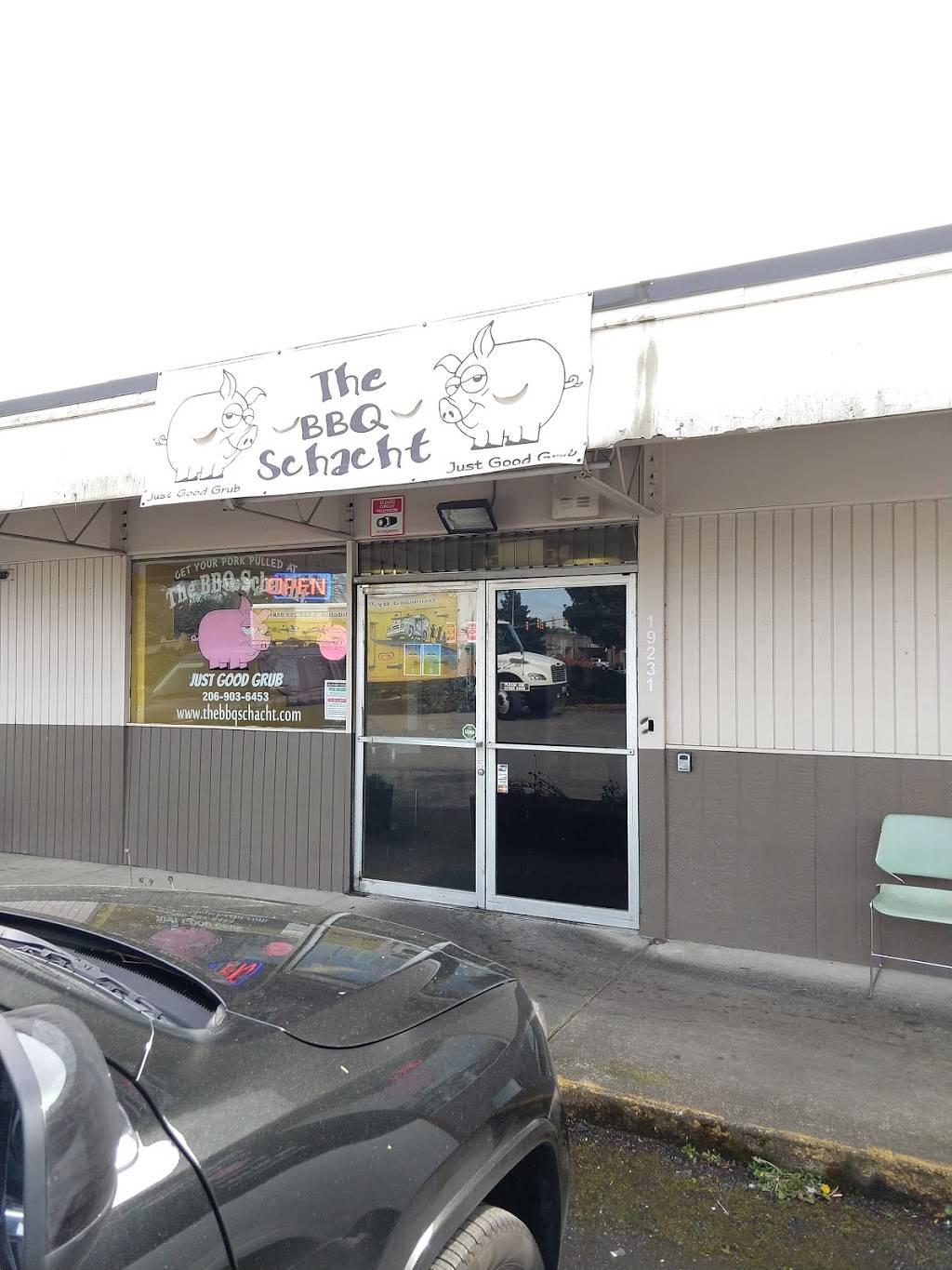 The BBQ Schacht | restaurant | 19231 Des Moines Memorial Dr, SeaTac, WA 98148, USA | 2069036453 OR +1 206-903-6453