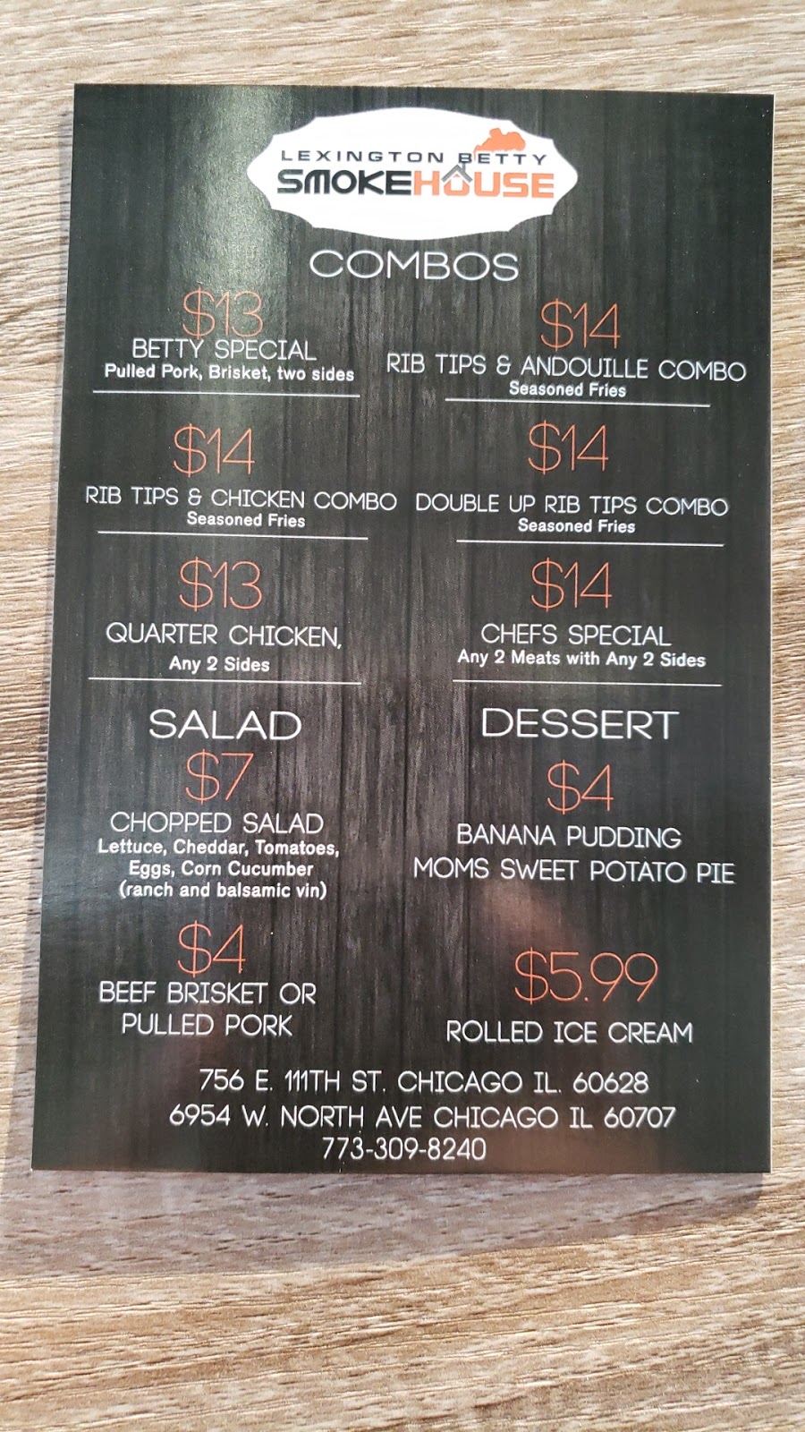 Lexington Betty Smokehouse | restaurant | 756 E 111th St, Chicago, IL 60628, USA | 7089275614 OR +1 708-927-5614